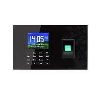 Reloj de Fichar, A-C051 P2P Tiempo biométrico Huella dactilar Sistema de asistencia Reloj Grabador de reloj Reconocimiento de empleados Dispositivo de grabación Máquina electrónica