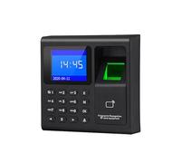 Reloj de Fichar, Escáner biométrico de huellas dactilares, de Control de acceso RFID, 1000 usuarios, grabadora de tiempo USB, máquina de asistencia for oficina de fábrica