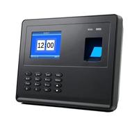 Reloj de Fichar, Reloj de control de asistencia, de máquina biométrica de asistencia con huella dactilar, teclado for empleados, reloj de control de asistencia eléctrico, grabadora de datos, F02H