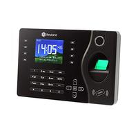 Reloj de Fichar, Reloj de tiempo de asistencia de tiempo de huellas dactilares con Rfid Lector de tarjetas A-C081 P2P Servicio en la nube Grabador de tiempo biométrico