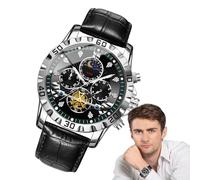 Reloj de Gira de Alta Gama para Hombres, Reloj analógico para Hombres, Deportivo, diseño Impermeable, diseño clásico y Elegante, 4.5x1.3x2.2x26cm, Ideal para Hombres de Uso Diario