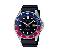 Reloj de Hobre CASIO MDV-107-1A3VEF Silicona Negro Sub 200mt