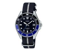 Reloj de Hobre CASIO MDV-10C-1A2VEF de Tela Negro Vintage