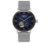 Reloj De Hombre Automático Zeppelin Hindenburg Con Pulsera De Malla 8066M-3_n