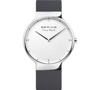 Reloj De Hombre Bering Max René Ultra Slim - 15540-400 Silicona