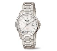 Reloj De Hombre BOCCIA Titanium 3643-03 Solar Cristal De Zafiro Blanco Ø40mm