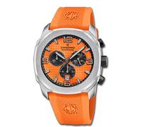 Candino Swiss Reloj Hombre Analógico de Caucho Naranja - Movimiento de Cuarzo - Cronógrafo - Calendario - Cristal Zafiro de Alta Resistencia - Resistente al Agua 10 ATM C4774/2 Icon