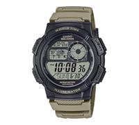 Reloj de Hombre CASIO AE-1000W-5AVEF Silicona Khaki Timer Chrono Alarm