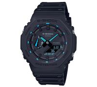 Reloj De Hombre CASIO G-Shock Clásico AnaDigi Negro/Turquesa GA-2100-1A2ER