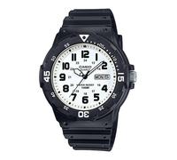 Reloj de Hombre CASIO MRW-200H-7BVDF Silicona Negro Blanco Sub 100mt