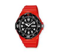 Reloj de Hombre CASIO MRW-200HC-4BVDF Silicona Rojo Negro Sub 100mt
