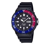 Reloj de Hombre CASIO MRW-230H-1E2VEF Silicona Negro Azul rojo Sub 100mt