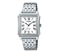 Reloj de Hombre CASIO MTP-B190D-7BVEF Acero Inoxidable Blanco Vintage