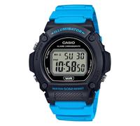 Reloj de Hombre CASIO W-219H-2A2VCF Silicona Azul Chrono Alarm Sub 50mt
