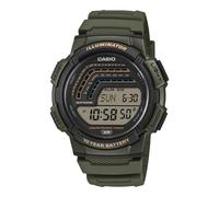 Reloj de Hombre CASIO WS-1800-3AVEF Silicona Verde Timer Chrono Alarm Digital