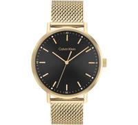 Reloj de Hombre CK CALVIN KLEIN TIMELESS 25200049 Acero Dorado Mesh Negro