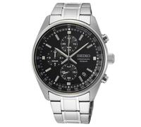 Reloj De Hombre Cronógrafo Seiko Negro Chrono SSB379P1