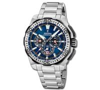 Reloj De Hombre Festina Chrono Bike De Acero Inoxidable Plata UF20724/2