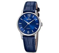Reloj De Hombre Festina Clásico De Pulsera De Cuero Azul UF20691/4