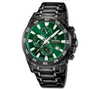 Reloj De Hombre Festina Timeless Cronógrafo De Acero Inoxidable Negro UF20735/2
