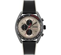 Reloj de Hombre HUGO BOSS TOP 1514024 Chrono Silicona Negro Beige