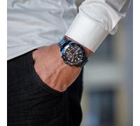 Reloj De Hombre Jaguar De Acero Inoxidable Azul Jaguar Connected UJ930/1