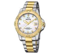 JAGUAR Reloj Hombre Analógico de Acero Inoxidable 316l Multicolor - Movimiento de Cuarzo - Calendario - Cristal Zafiro de Alta Resistencia - Resistente al Agua 20 ATM J970/4 Couple Diver