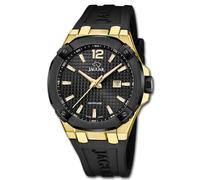 JAGUAR Swiss Made Reloj Hombre Analógico de Caucho Negro