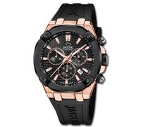 Reloj De Hombre Jaguar De Silicona Negro Jaguar Diplomatic UJ1015/1