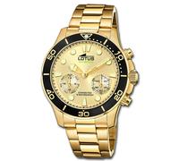 Reloj De Hombre Lotus De Acero Inoxidable Dorado Lotus Classic UL18802/1