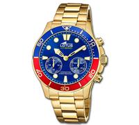 Reloj De Hombre Lotus De Acero Inoxidable Dorado Lotus Classic UL18802/3