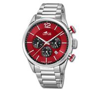 Reloj Lotus para Hombre 18688/5 Chrono Caja de Acero Inoxidable 316l Plateado Correa de Acero Inoxidable 316l Plateado