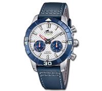 Reloj De Hombre Lotus De Cuero Azul Reloj De Pulsera Lotus Classic UL18811/1