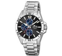 Reloj De Hombre Lotus Multifuncional De Acero Inoxidable Plateado UL18812/2