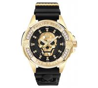 Reloj de Hombre PHILIPP PLEIN GENDERLESS PWNAA0122 Silicona Negro Dorado