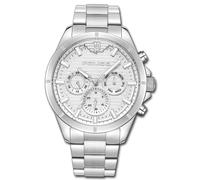 Reloj De Hombre Police De Acero Inoxidable Plateado Police Raho UPOK2227805