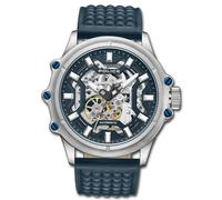 Reloj De Hombre Police De Cuero Azul Police Luang UPOE1601803