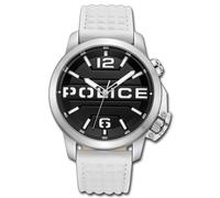 Reloj De Hombre Police De Cuero Blanco Reloj Automático UPOD0021704