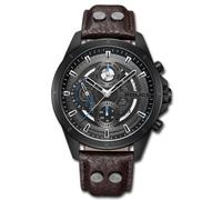 Reloj De Hombre Police De Cuero Marrón Oscuro Police Malawi UPOF0004602