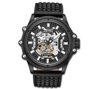 Reloj De Hombre Police De Cuero Negro Police Luang UPOE1601801