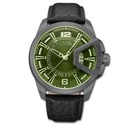 Reloj De Hombre Police De Cuero Negro Police Underlined UPOB0005603
