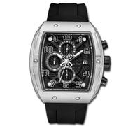 Police Reloj analógico de Cuarzo para Hombre con Correa de Silicona PEWGO0063101