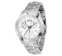 Reloj de Hombre SECTOR 670 R3273740007 Chrono Acero Inoxidable Blanco Sub 100mt
