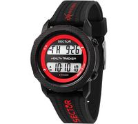 Reloj de Hombre SECTOR EX-17 R3251277001 Silicona Negro Chrono Alarm