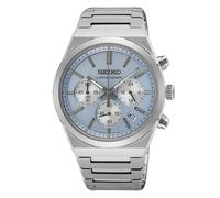 Reloj De Hombre Seiko Cronógrafo De Acero Inoxidable/Color Claro Crono SSB459P1