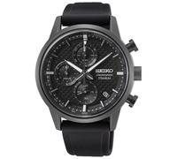 Reloj De Hombre Seiko Cronógrafo De Titanio Negro Chrono SSB393P1
