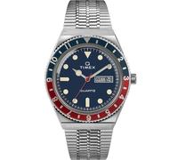 Reloj de Hombre TIMEX Q REISSUE TW2T80700 Acero Inoxidable Azul Vintage