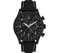 Reloj de Hombre TIMEX WATERBURY FLYBACK TW2W48000 Chrono Cuero Negro