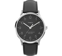 Reloj de Hombre TIMEX WATERBURY TW2V01500 Cuero Negro Sub 50mt