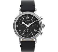 Reloj de Hombre TIMEX WATERBURY TW2W20600 Chrono Cuero Negro